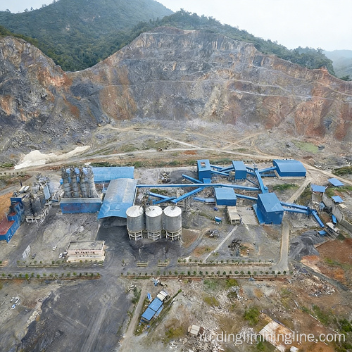 Модульная производственная линия для дробления медной руды с быстрой установкой